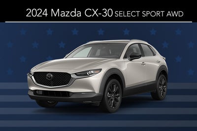 New 2024 Mazda CX-30 SELECT SPORT AWD